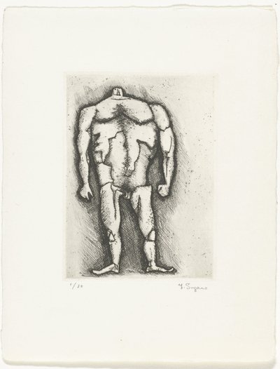 Stark man av Yo Sugano (signed by artist)