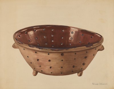Durkslag, ca. 1936. av Yolande Delasser