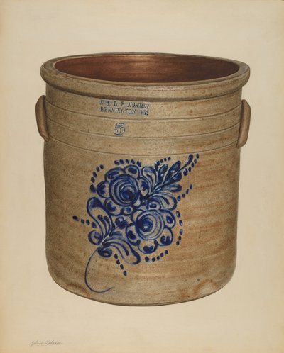 Crock, troligen 1938. av Yolande Delasser