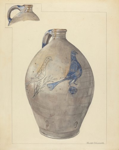 Kanna, c. 1940. av Yolande Delasser