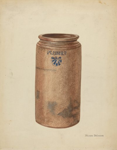 Preserve Jar, ca. 1953. av Yolande Delasser