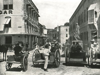 High Street, Bridgetown, Barbados, 1895. av York and Son