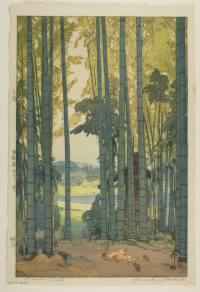 Bambu trä av Yoshida Hiroshi
