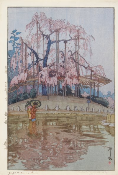 Vår regn av Yoshida Hiroshi