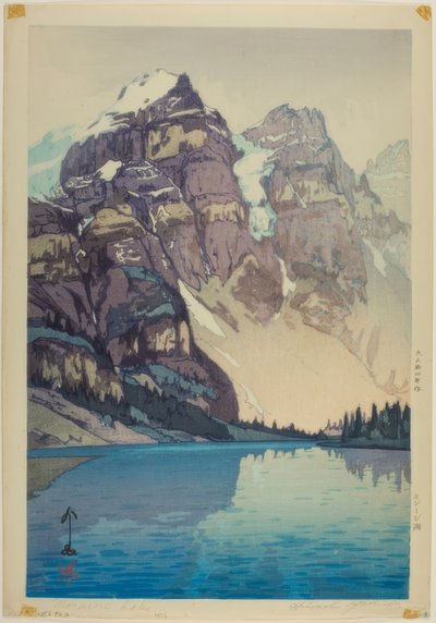 Moränsjön av Yoshida Hiroshi