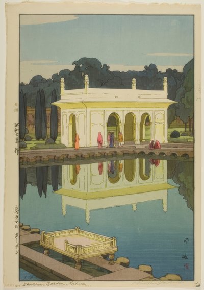 Shalimar Garden, Lahore av Yoshida Hiroshi