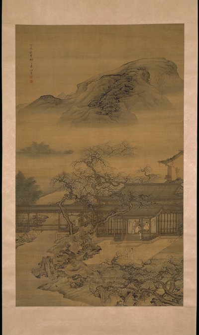 Våren anländer till Han-palatset 漢宮春曉圖 av Yuan Jiang