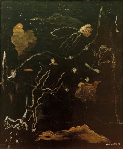 Det var allt (kvällen innan)v av Yves Tanguy