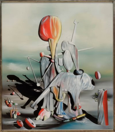 Genom fåglarna... av Yves Tanguy
