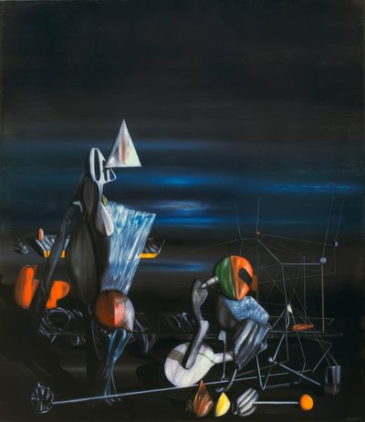 Lugnt norrut av Yves Tanguy
