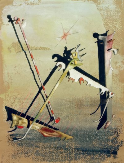 Utan titel av Yves Tanguy