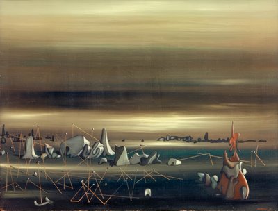 Parallellernas mötesplats av Yves Tanguy