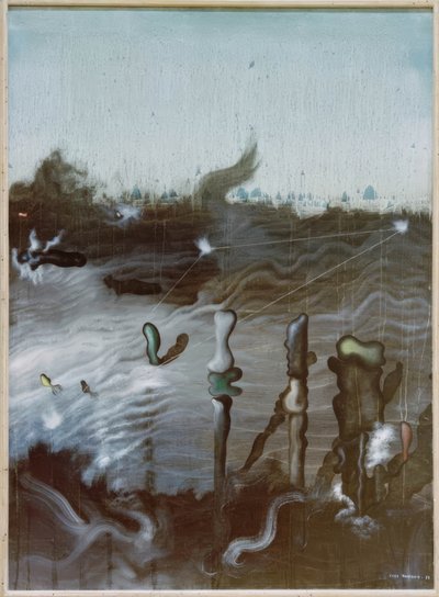 Hemlighetsfulla djup av Yves Tanguy