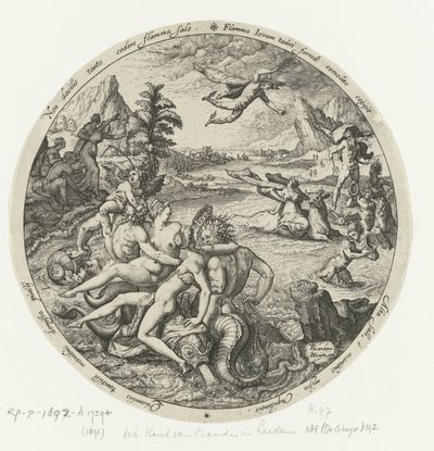 Rånet av Europa av Zacharias Dolendo (attributed to)