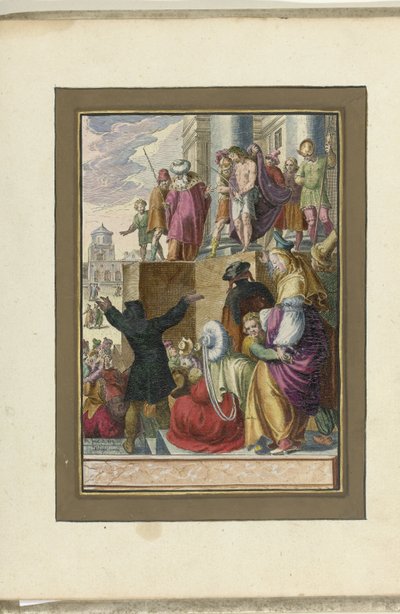 Kristus visad för folket (Ecce homo) Passion of Christ (serietitel) av Zacharias Dolendo