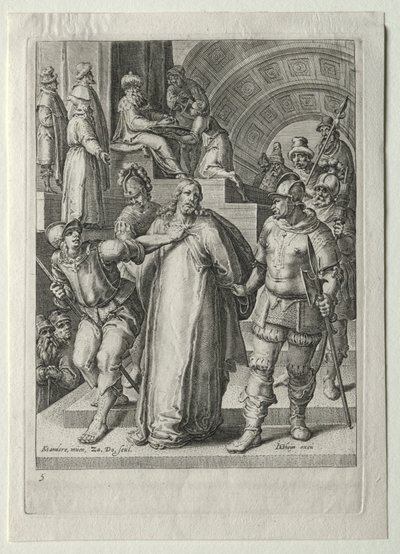 Passion Set:  Kristus inför Pilatus av Zacharias Dolendo