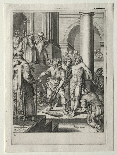 Passion Set:  Kristi flagellation av Zacharias Dolendo