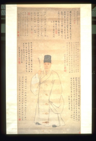 porträtt av pan Q i Taiwan av Zeng Jing