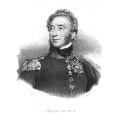Louis-Antoine, hertig av Angouleme, c1820-talet. av Zephirin Felix Jean Marius Belliard