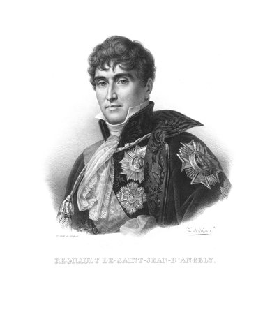 Michel-Louis-Étienne Regnaud de Saint-Jean dAngély, c1820-talet. av Zephirin Felix Jean Marius Belliard