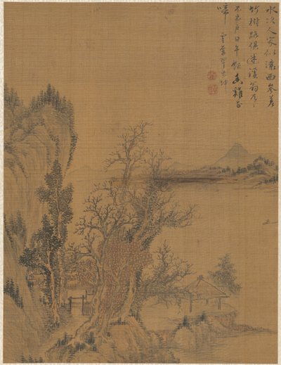 Landskap, 1775. av Zhai Dakun