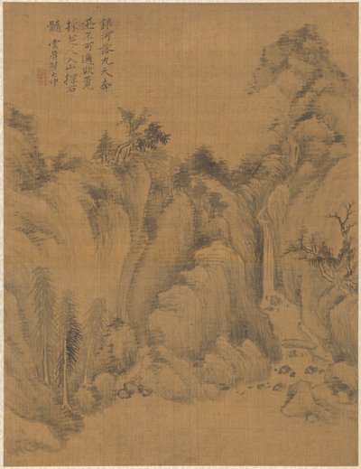 Landskap, 1775. av Zhai Dakun