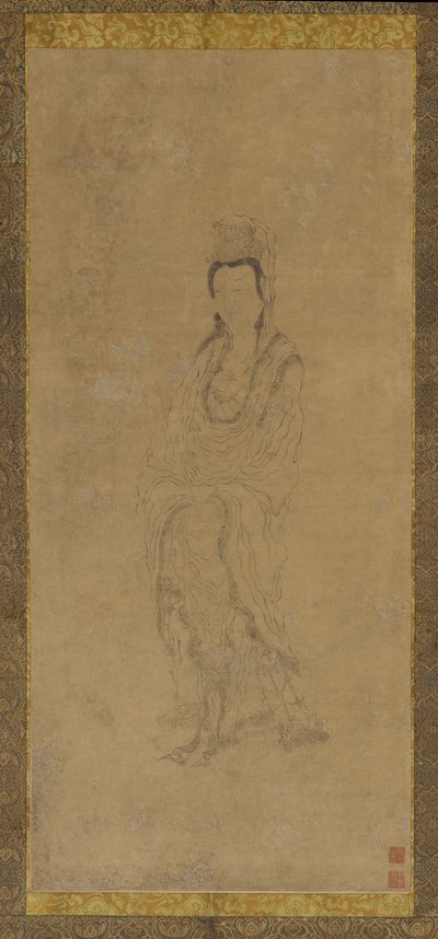 Stående Guanyin, 1600-talet. av Zhang Hong
