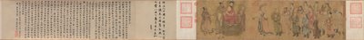 Barbarians kunglighet dyrkar Buddha, 900-talet. av Zhao Guangfu