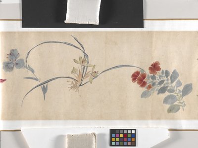 Färgade blommor av Zhimian Zhou
