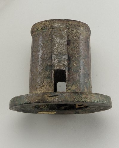 Vagnens montering: axelkapsel (brons) av Zhou Dynasty Chinese School