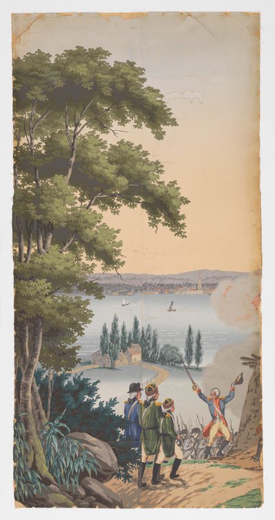Självständighetskriget av Zuber and Cie, Rixheim, Alsace