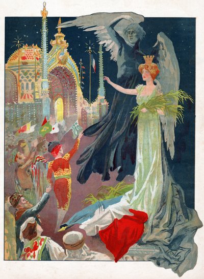 1900 Paris världsutställning av . .