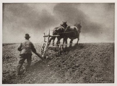 "En hård dragning" av Frederick (attr. to) Barnard
