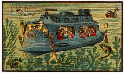 En ubåtsbuss, ca 1910 av . .