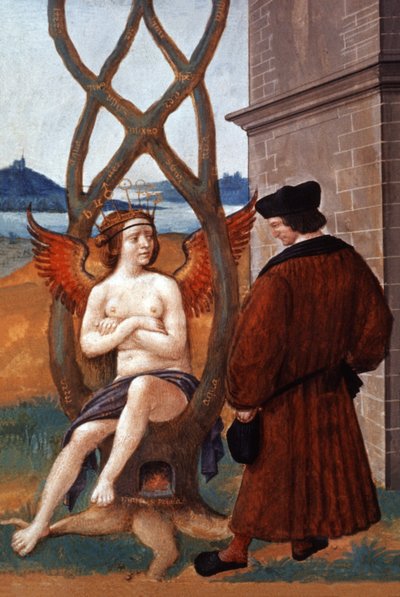 Alkemi. 1400-talet (miniatyr) av . .
