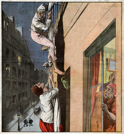 Inbrott i Paris. Inbrott i Paris. av Ferdinand Georg Waldmuller