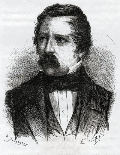 Carl August von Steinheil. av Frederick (attr. to) Barnard