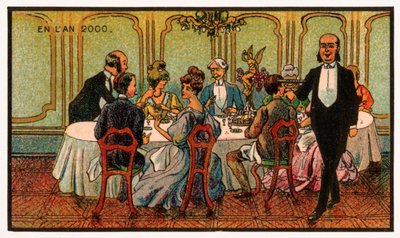 Kemisk middag, ca 1910 av . .