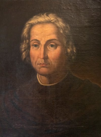 Christopher Columbus. Porträtt., 2020 (foto) av . .