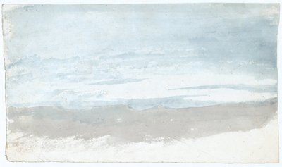 Molnstudie av Luke Howard, c 1808-1811 av Frederick (attr. to) Barnard
