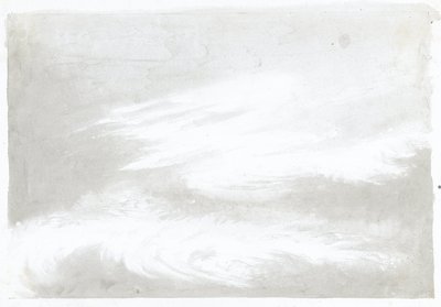 Molnstudie av Luke Howard, c 1808-1811 av Frederick (attr. to) Barnard