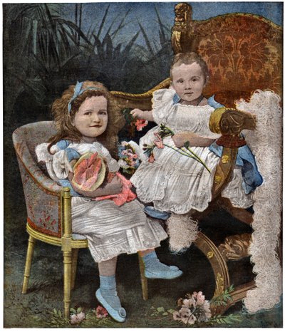 Hertiginnan Olga och Tatiana av . .