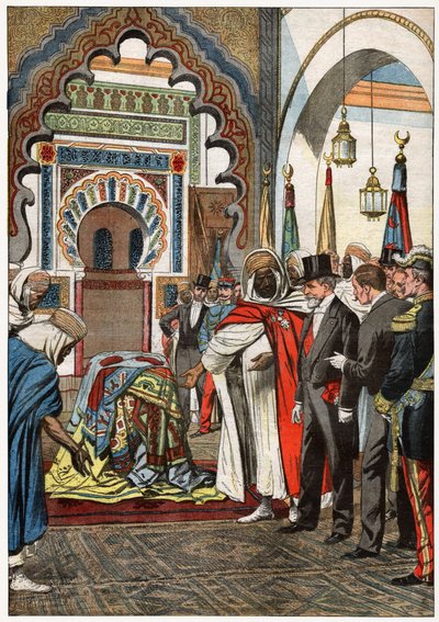 Emile Loubet i Sidi Boumediene-moskén, Tlemcen av . .