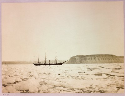 Arktisk expedition (1875-1876) av kapten George Nares (1831-1915): H av Frederick (attr. to) Barnard