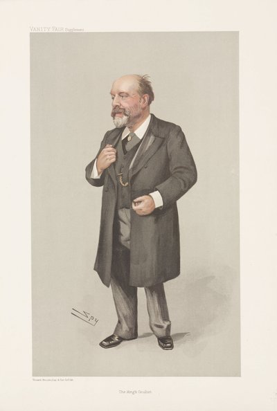 George Anderson Critchett, ögonkirurg av Frederick (attr. to) Barnard