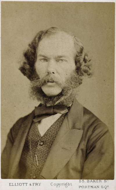 George Henry Lewes, engelsk författare och filosof, ca 1865-1878 av Ferdinand Georg Waldmuller