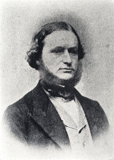 Gustav Kirchhoff, tysk fysiker, ca 1860-talet av Frederick (attr. to) Barnard