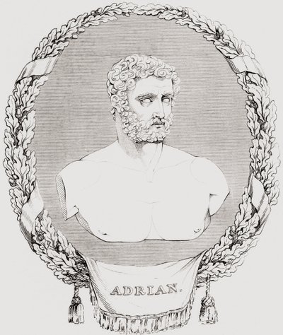 Hadrianus, Publius Aelius Trajanus Hadrianus Augustus (76 138), romersk kejsare, från 