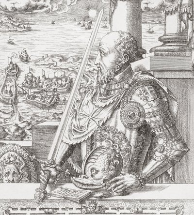 Jean Parisot de la Valette, porträtt. av . .