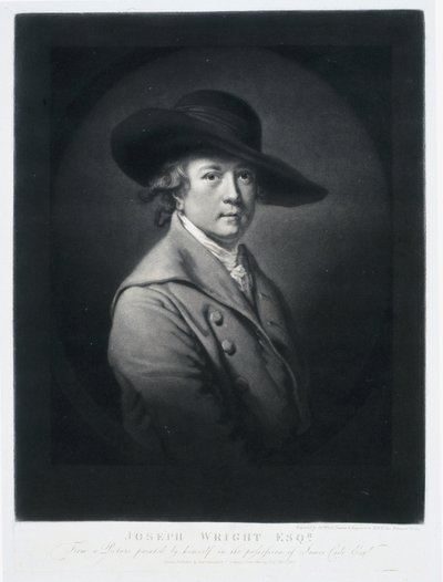 Joseph Wright, engelsk målare, sent 1700-tal av Frederick (attr. to) Barnard